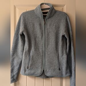 Eddie Bauer Size Small Petite Zipper Jacket Blue